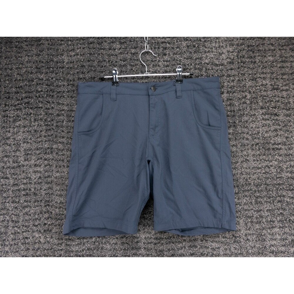 Flylow Shorts Mens Large Gray Performance Chino Stretch Golf Hiking Gorpcore